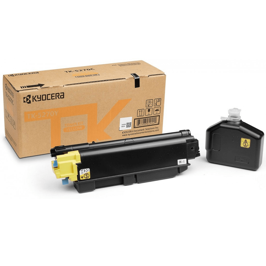 2503202669c465478af79.png Toner Kyocera TK-5270Y do ECOSYS P6230cdn, M6630cidn yellow - obrazek 1