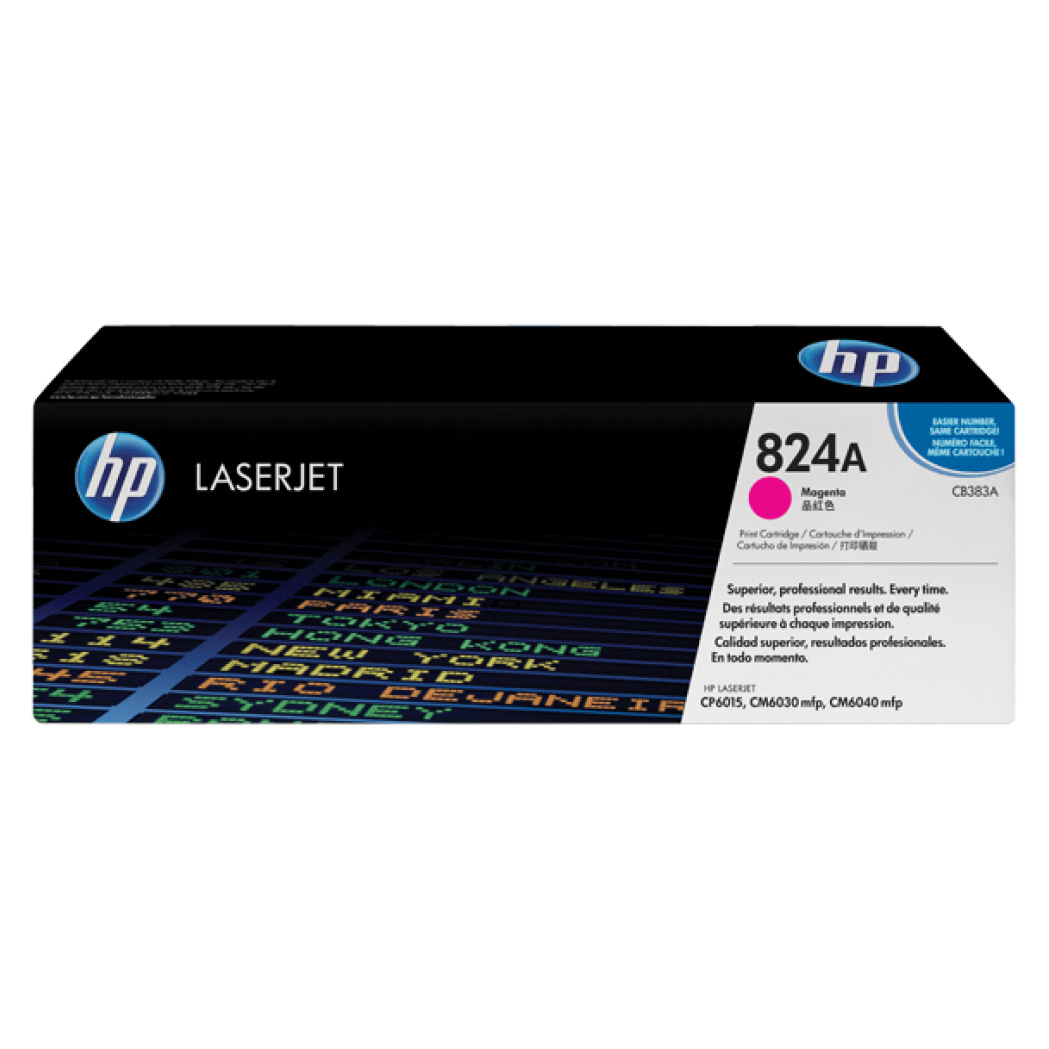 2503202669c46c795857f.png Toner HP 824A do Color LaserJet CP6015/6030/6040 | 21 000 str. | magenta - obrazek 1
