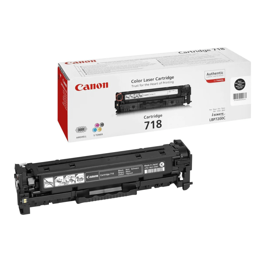 2503202669c46fdbee0b6.png Toner Canon CRG718BK do LBP-7200/7210/7660/7680 | 3 400 str. | black - obrazek 1