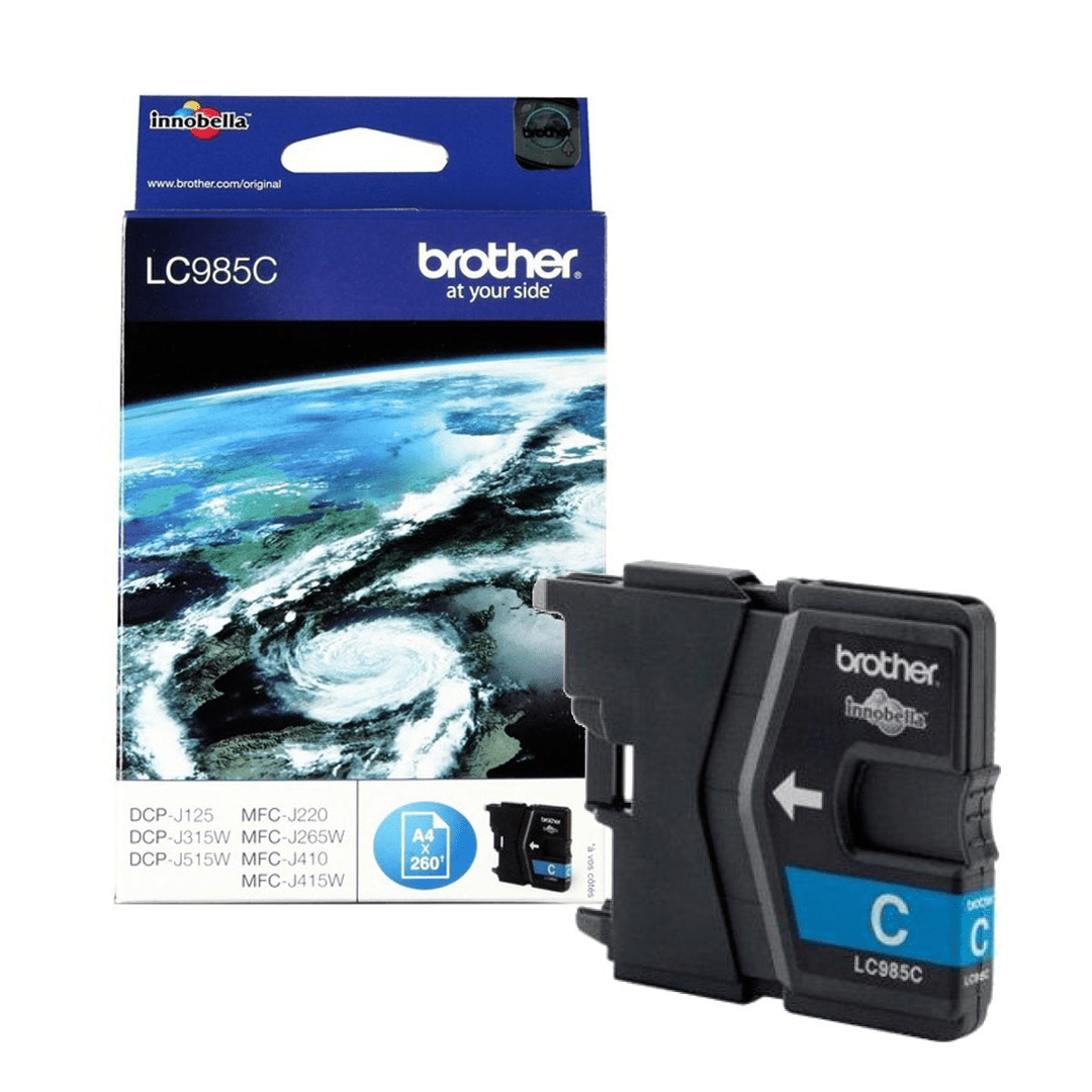 2503202669c4702e0e01c.png Tusz Brother do DCPJ125/315W/515W/220/265W/410/415w | 260 str. | cyan - obrazek 1