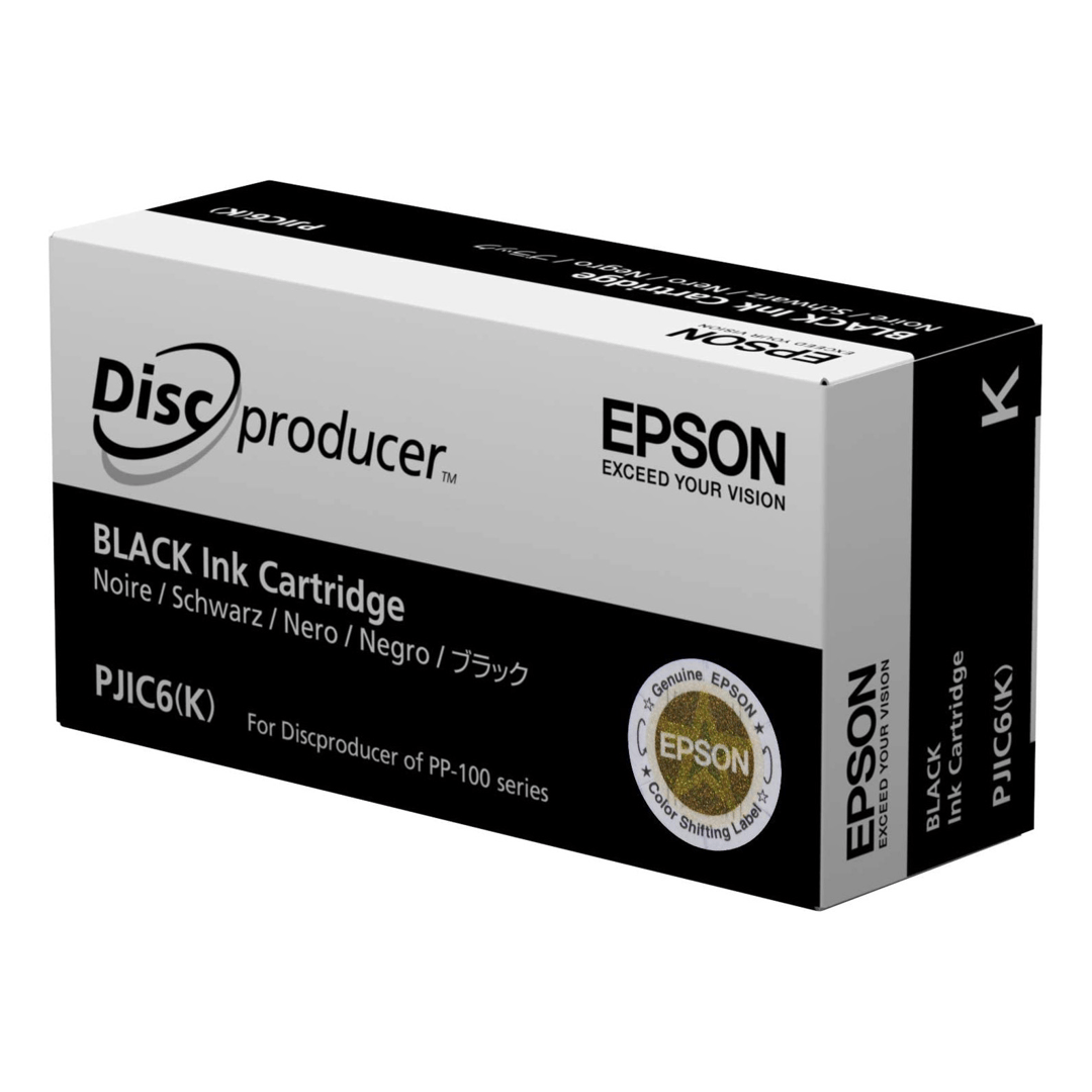2503202669c473b6eb3f3.png Tusz Epson do PP-50/50BD/100/100II/100AP/100N | 32,2ml | black C13S020693 PJIC6 - obrazek 1