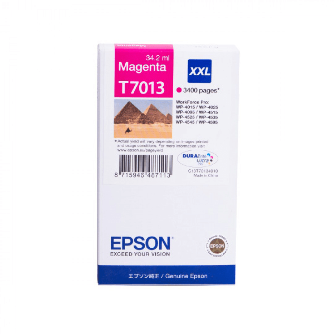 2503202669c474cebafa9.png Tusz Epson T7013 do WP-4015DN/4095DN/4515DN/4525DNF XXL | 34,2ml | magenta - obrazek 1