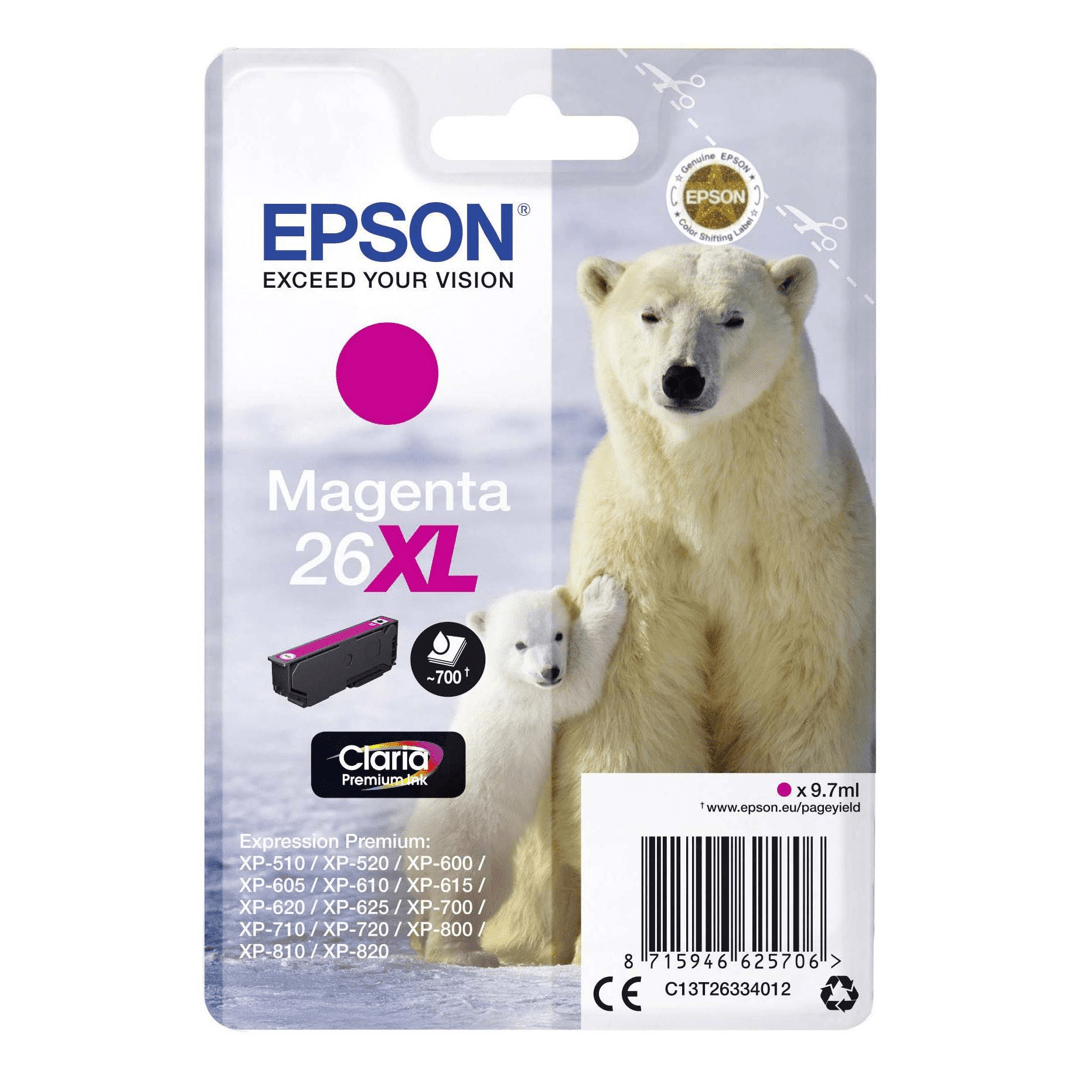 2603202669c477ef4c63d.png Tusz Epson T2633 do XP-600/700/800 | 9,7ml | magenta - obrazek 1