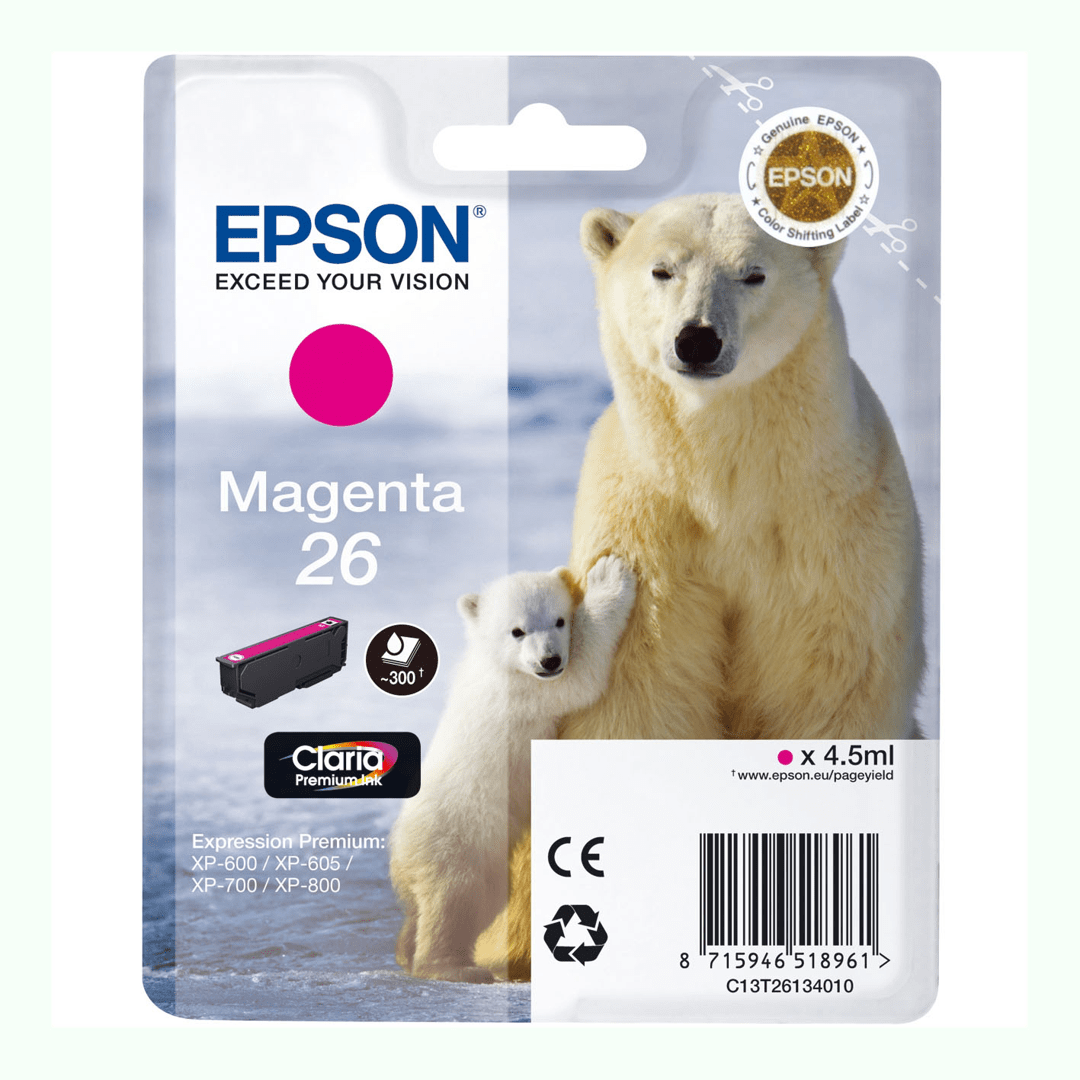 2603202669c477fd5a9d8.png Tusz Epson T2613 do XP-600/700/800 | 4,7ml | magenta - obrazek 1