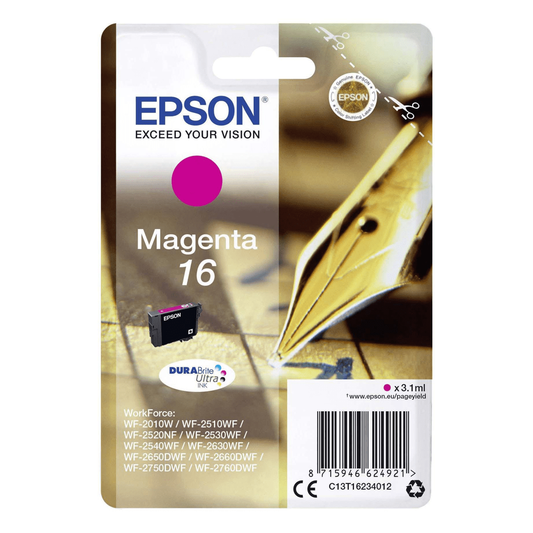 2603202669c47890ed33b.png Tusz Epson T1623 do WF-2510WF/2520NF/2530WF | 3,1ml | magenta - obrazek 1
