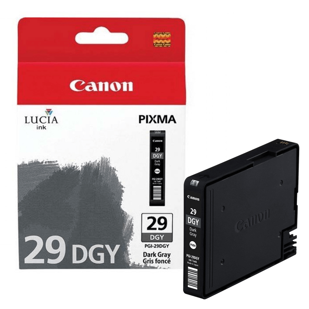 2603202669c4853f62d01.png Tusz Canon PGI29DGY do Pixma PRO-1 | dark grey - obrazek 1