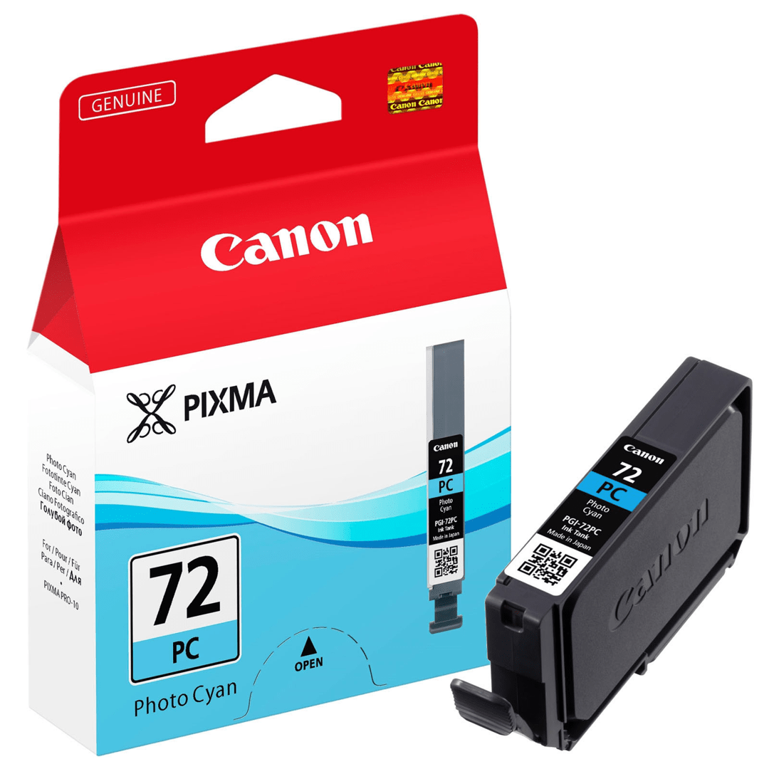 2603202669c488dec9f25.png Tusz Canon PGI72PC do Pixma Pro-10 | 14ml | photo cyan - obrazek 1