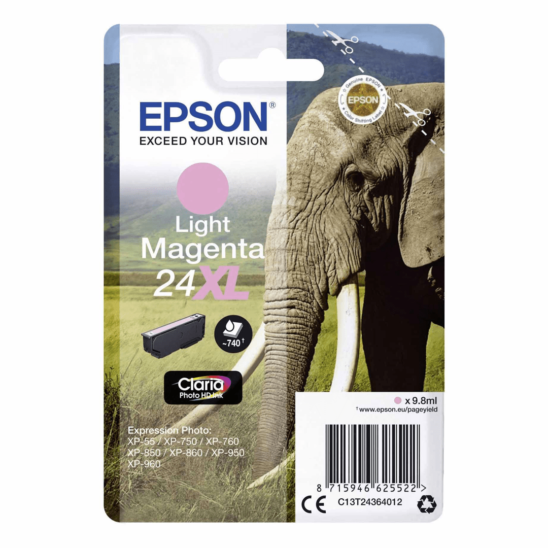 2603202669c4906321865.png Tusz Epson T2436 XL do XP-750/850 | 9,8ml | light magenta - obrazek 1