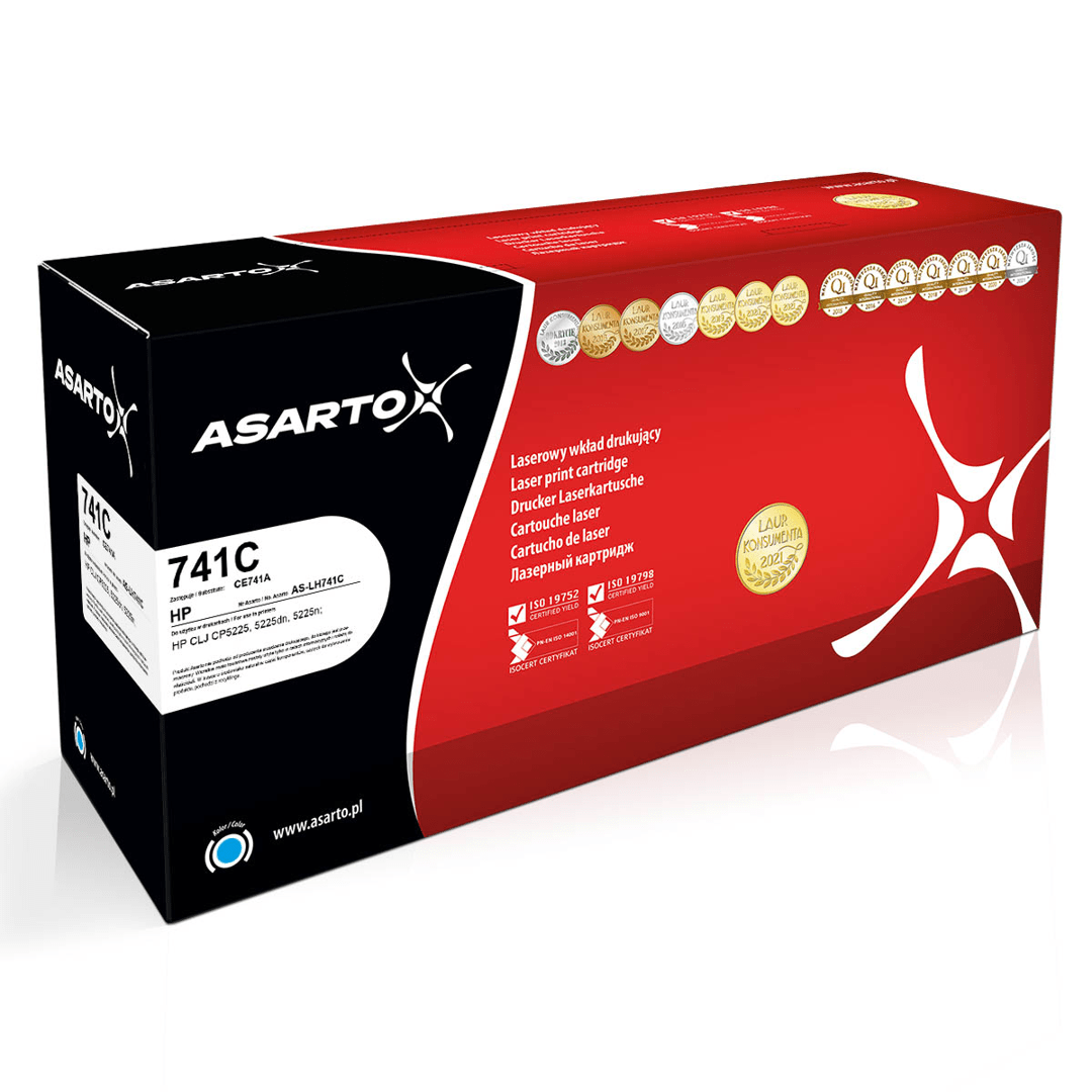 2603202669c4907fa1c79.png Toner Asarto do HP 741C | CE741A | 7300 str. | cyan - obrazek 1