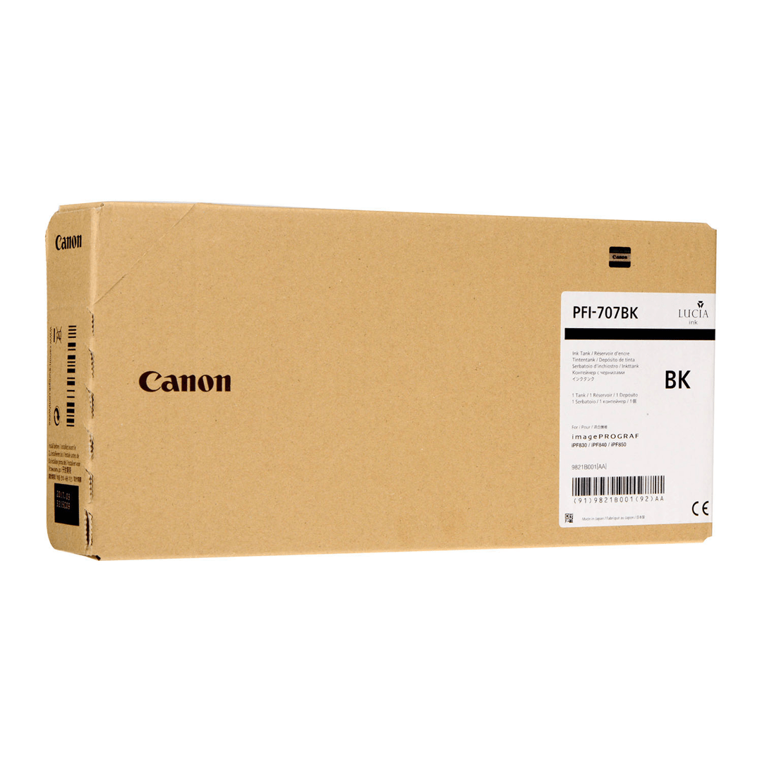 2603202669c4a36090961.png Tusz Canon PFI-707BK do IPF-830/840/850 | 700ml | black - obrazek 1