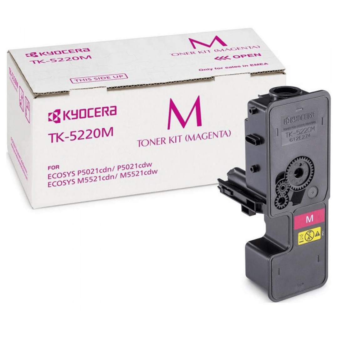 2603202669c4a52ebdd3c.png Toner Kyocera TK-5220M do ECOSYS M5521cdw, M5521cdn | magenta 1T02R9BNL1 - obrazek 1