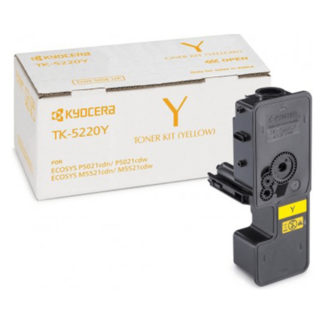 2603202669c4a532d0e46.png Toner Kyocera TK-5220Y do ECOSYS M5521cdw, M5521cdn | yellow 1T02R9ANL1 - obrazek 1
