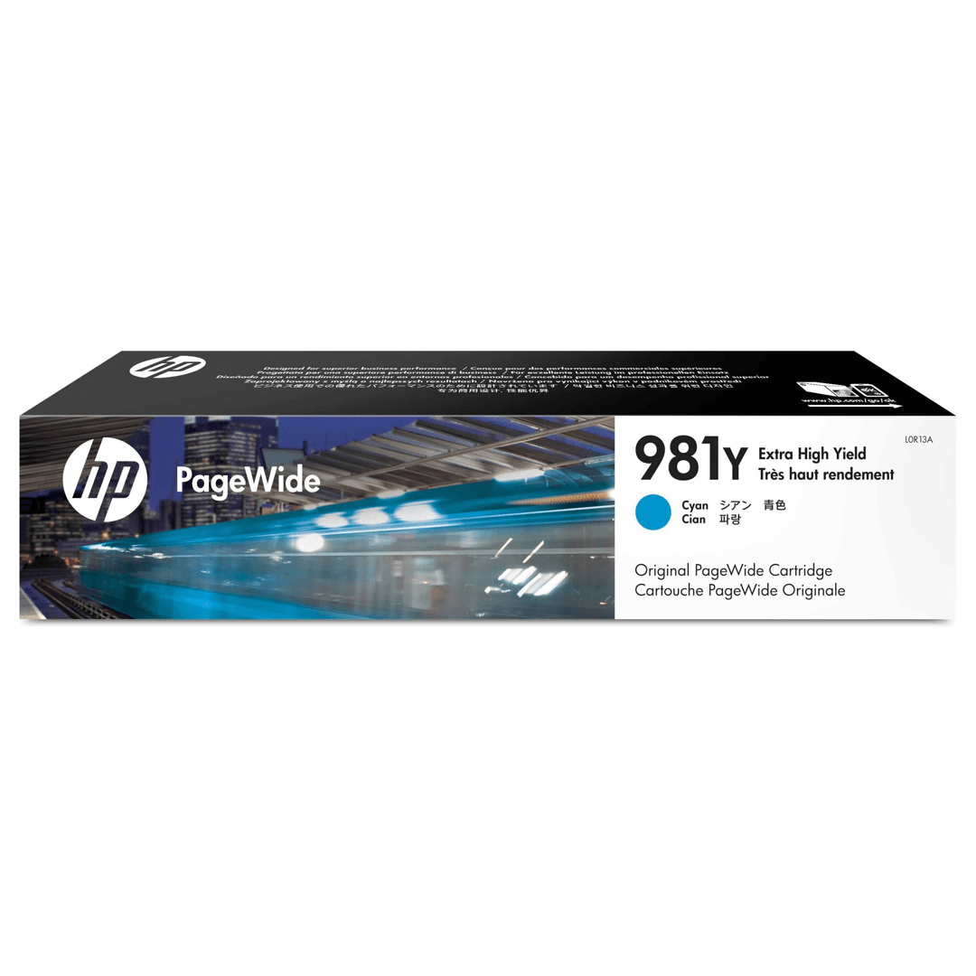 2603202669c4b6f635aab.png Tusz HP 981XXL Extra HY do PageWide Color 556dn | 16 000 str. | cyan - obrazek 1