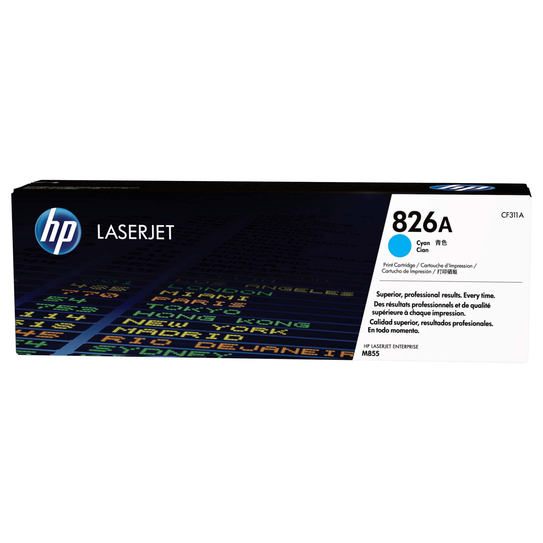 2603202669c4c19a71d4e.png Toner HP 826A do Color LaserJet Enterprise M855 | 31 500 str. | CYAN - obrazek 1