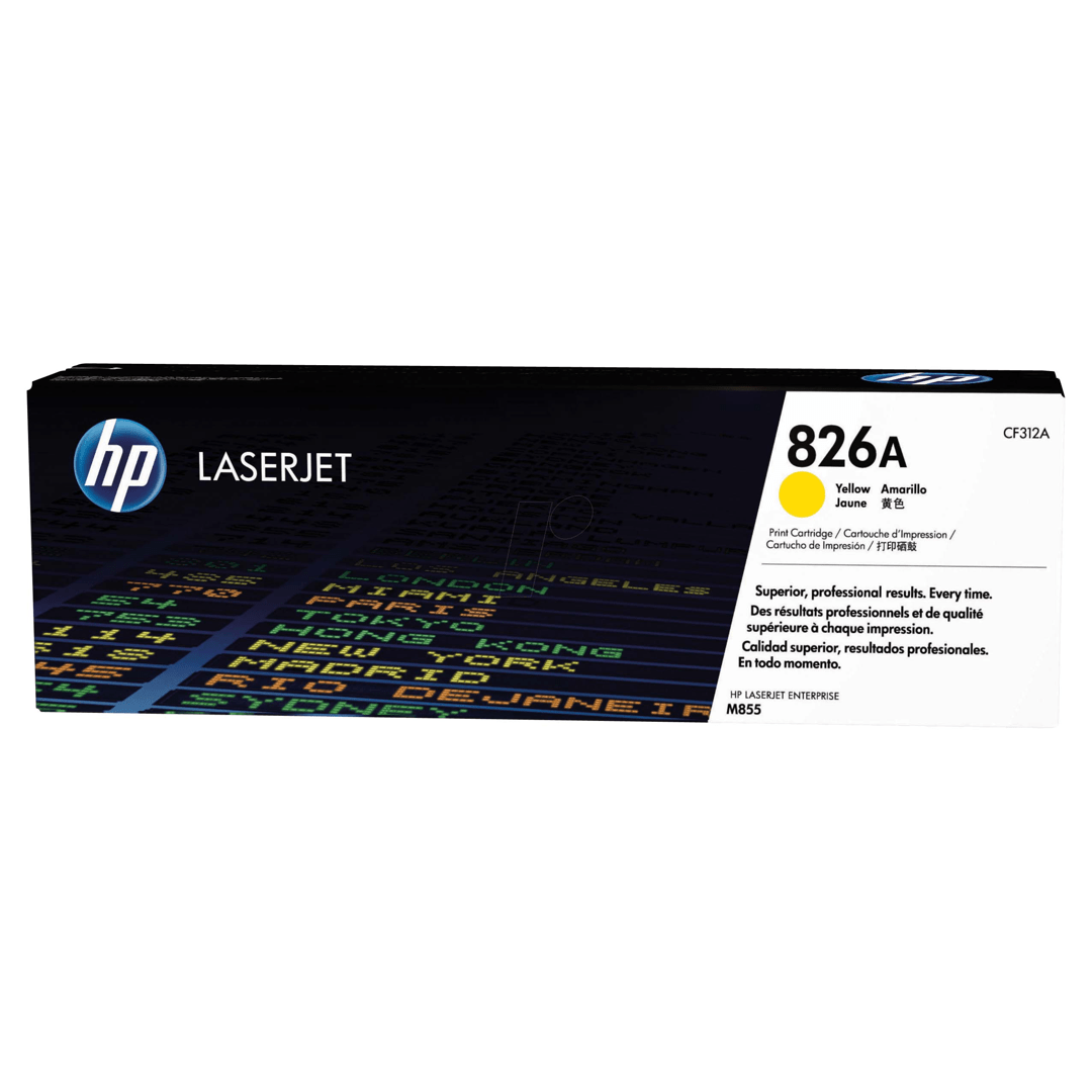 2603202669c4c19d6f1c4.png Toner HP 826A do Color LaserJet Enterprise M855 | 31 500 str. | Yellow - obrazek 1
