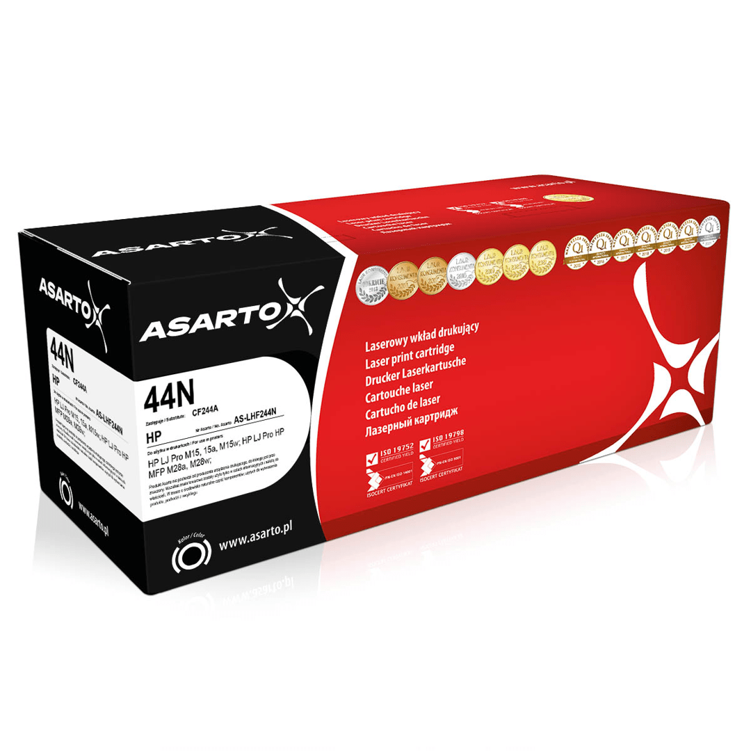 2603202669c4c37cd0b93.png Toner Asarto do HP 44N | CF244A | 1000 str. | black - obrazek 1