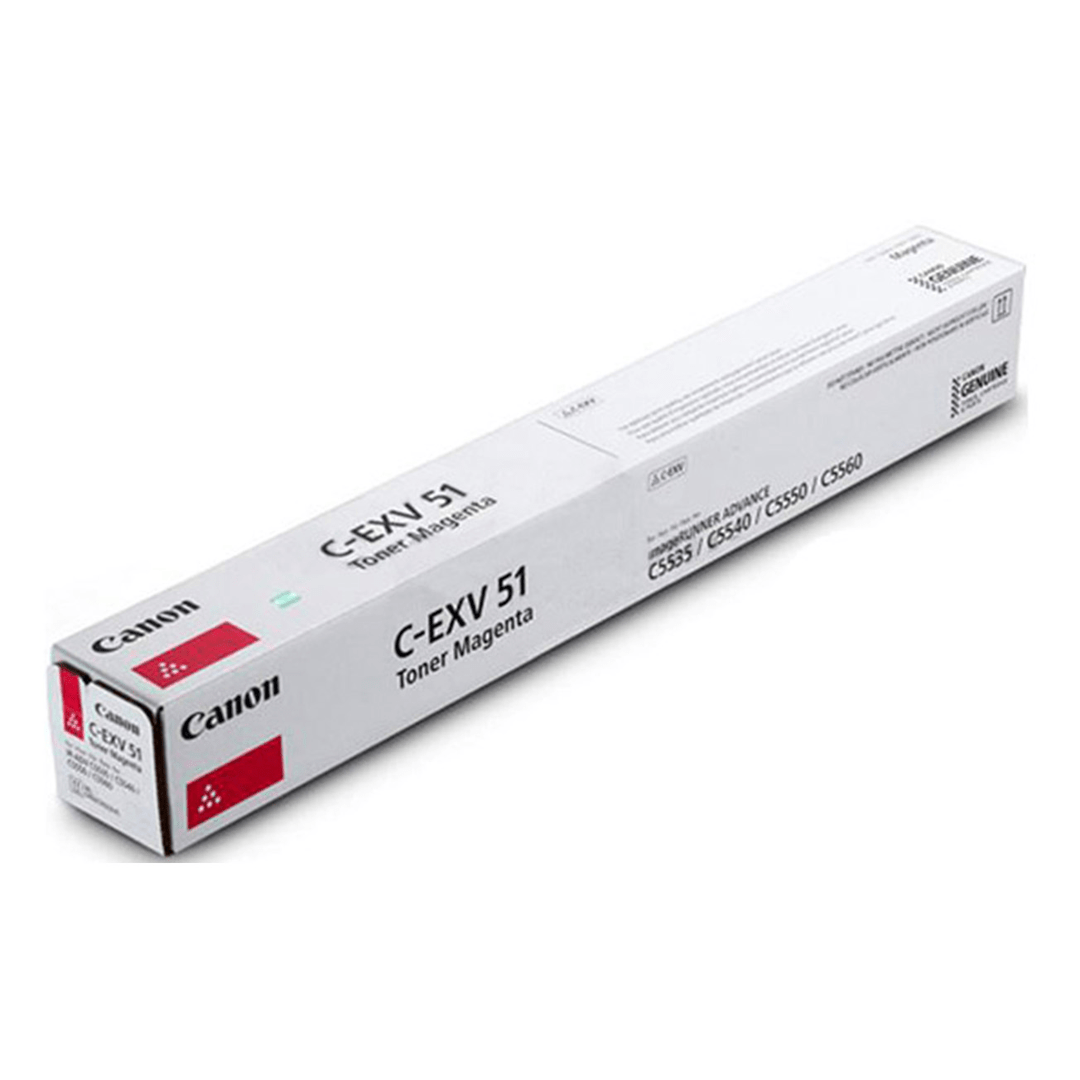 2603202669c4c991e9abd.png Toner Canon CEXV51M do iR-ADV C5535i/C5540i | 26 000 str. | magenta - obrazek 1