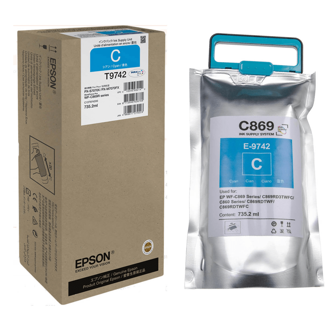 2603202669c4d1c9e4902.png Tusz Epson T9742 CYAN 735.2ml do serii WF-C869Rxx - obrazek 1