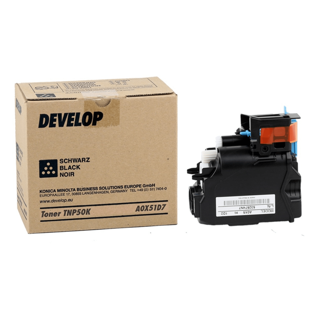 2603202669c4d775a1f13.png Toner Develop TNP-50K do Ineo+ 3100P | 5 000 str. | Black - obrazek 1
