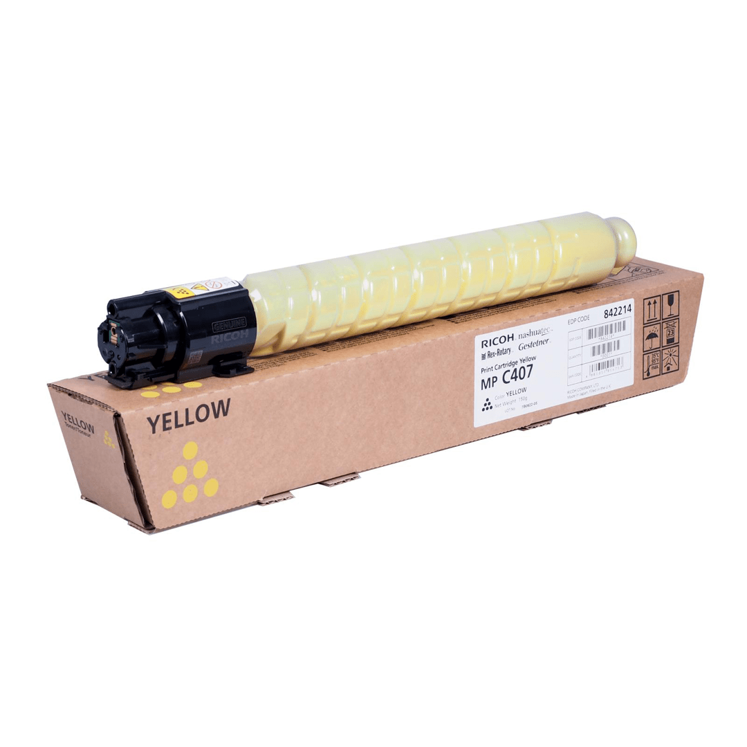 2603202669c4dc52e1760.png Toner Ricoh do MP C407SPF | 8 000 str. | yellow - obrazek 1