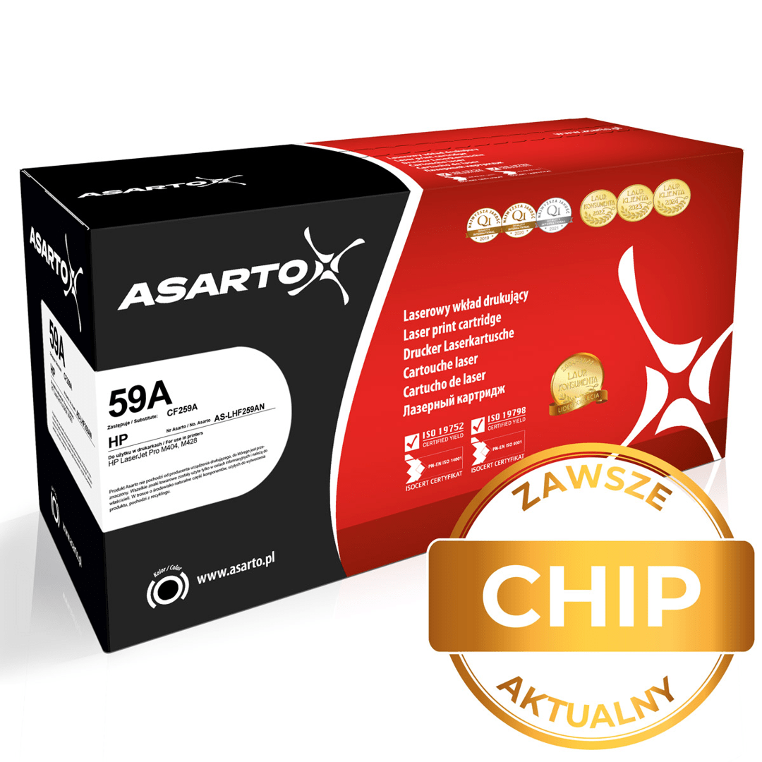 2603202669c4e5fe560de.png Toner Asarto do HP 59A | CF259A | 3000 str. | black | AKTUALNY CHIP - obrazek 1