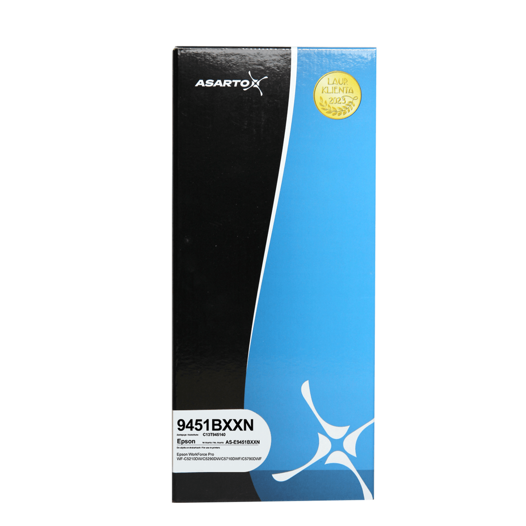 2603202669c50059e80dd.png Tusz Asarto do Epson 9451BXXN | C13T945140 | 10000 str.| black - obrazek 1