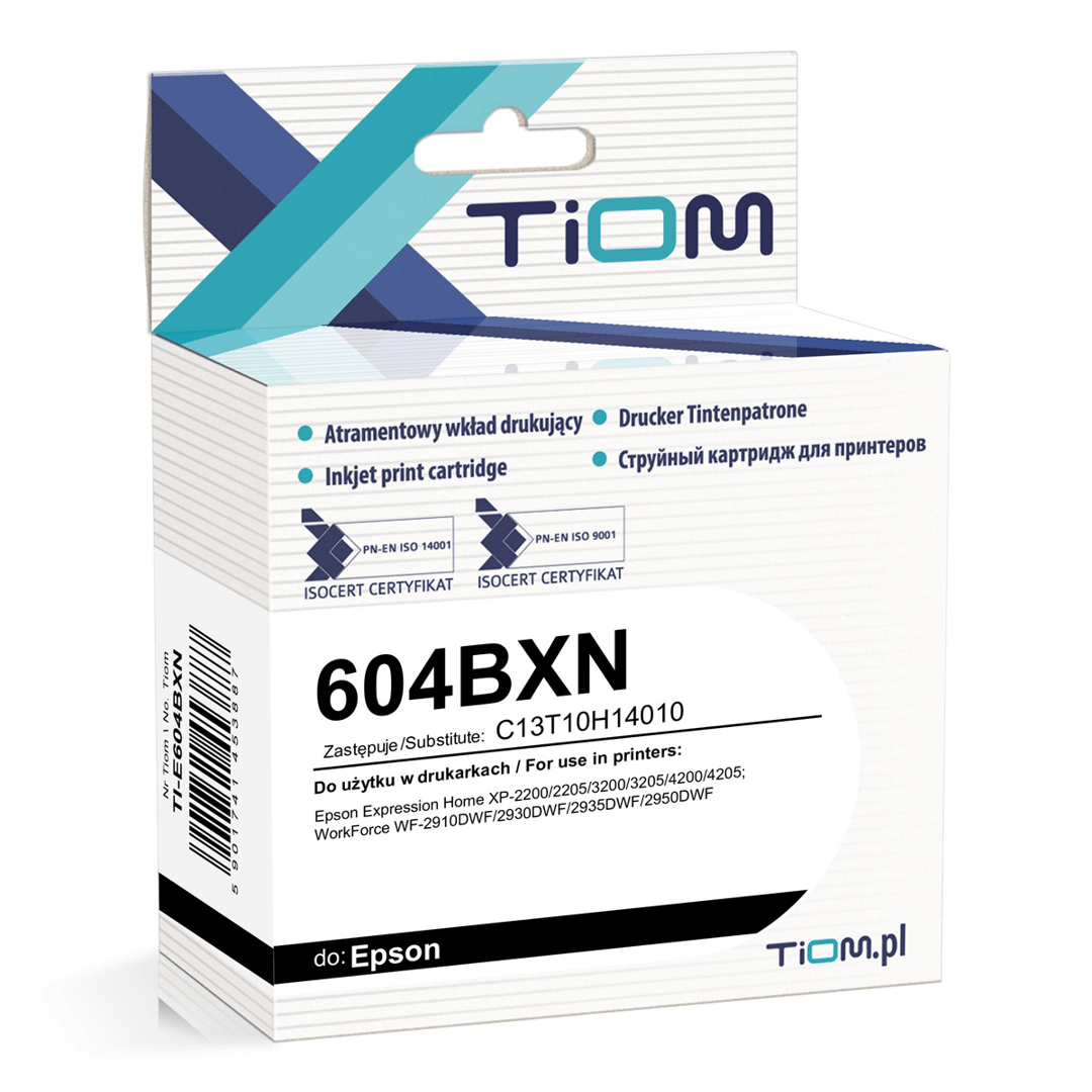 2603202669c5110f1316c.png Tusz Tiom do Epson 604BXN | C13T10H14010 | 500 str. | 18ml | black - obrazek 1