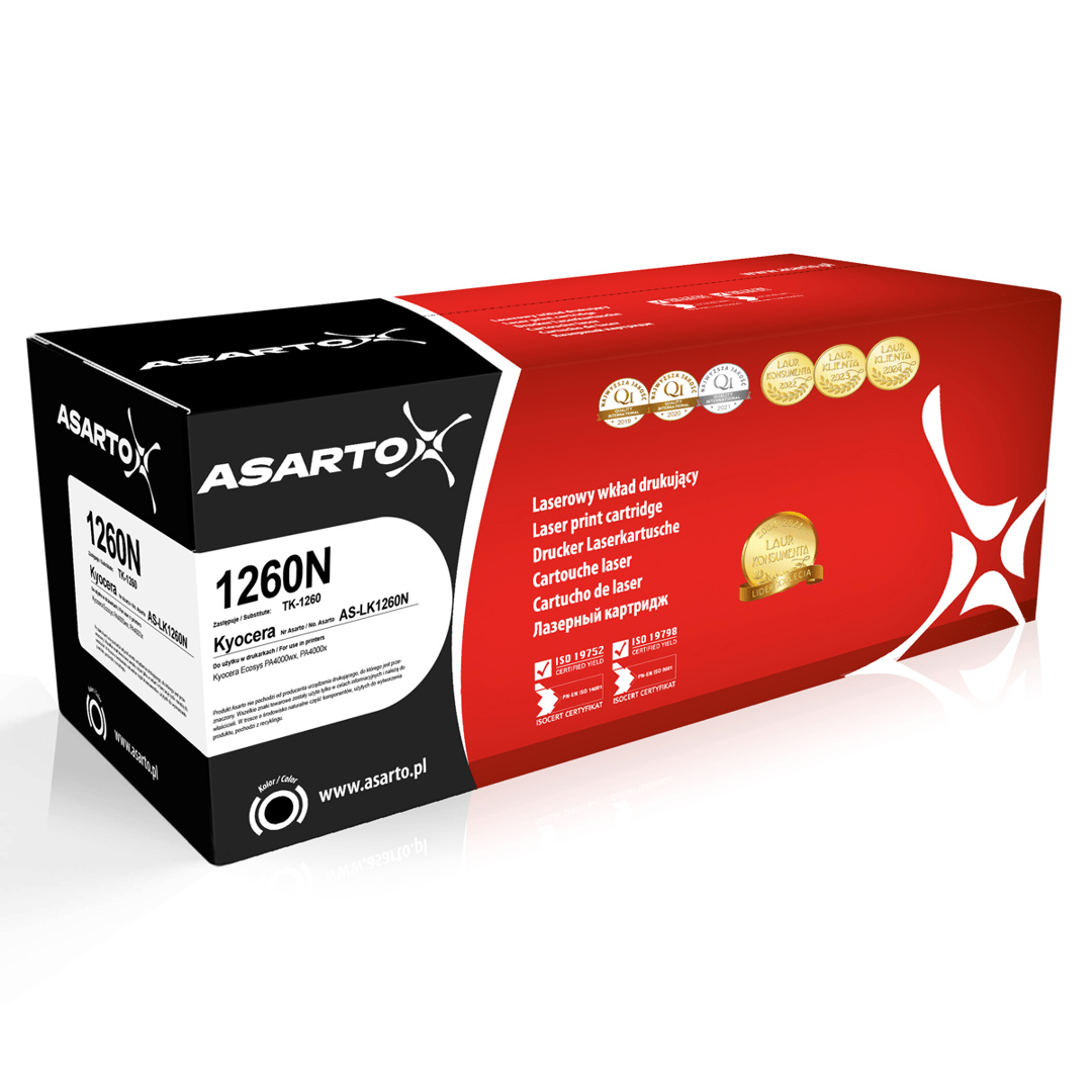 2603202669c51185731d2.png Toner Asarto do Kyocera TK-1260 | 1260N | 10000 str. | black - obrazek 1