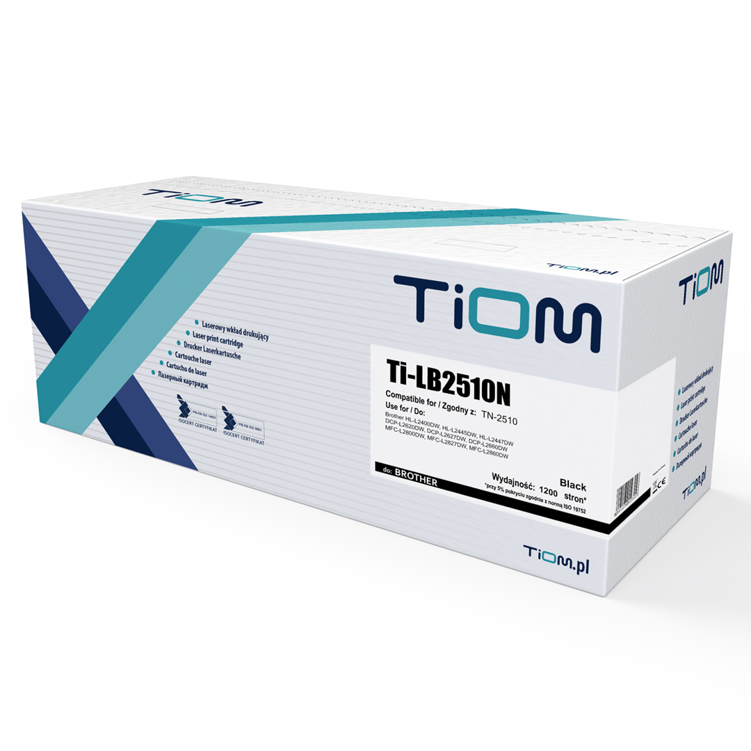 2603202669c51734a5f7b.png Toner Tiom do Brother 2510N | TN-2510 | 1200 str. | black - obrazek 1