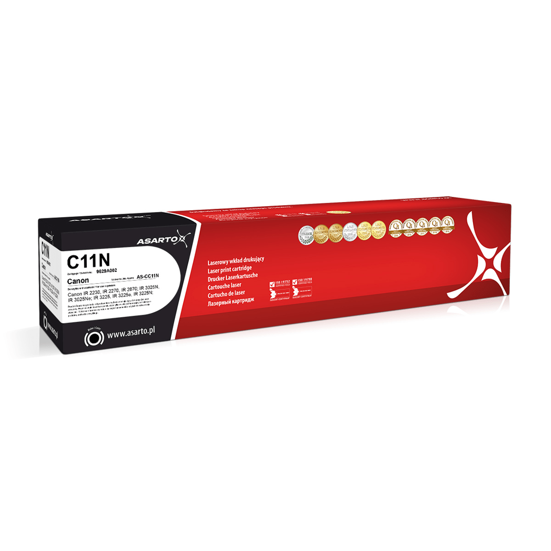 0104202669cce7fb7bdb3.png Toner Asarto do Canon C11N | 9629A002 | 21000 str. | black - obrazek 1