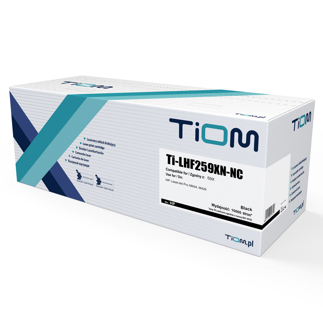 0104202669cd0794ef7f9.png Toner Tiom do HP 59X | CF259X | 10000 str. | black | bez chipa - obrazek 1