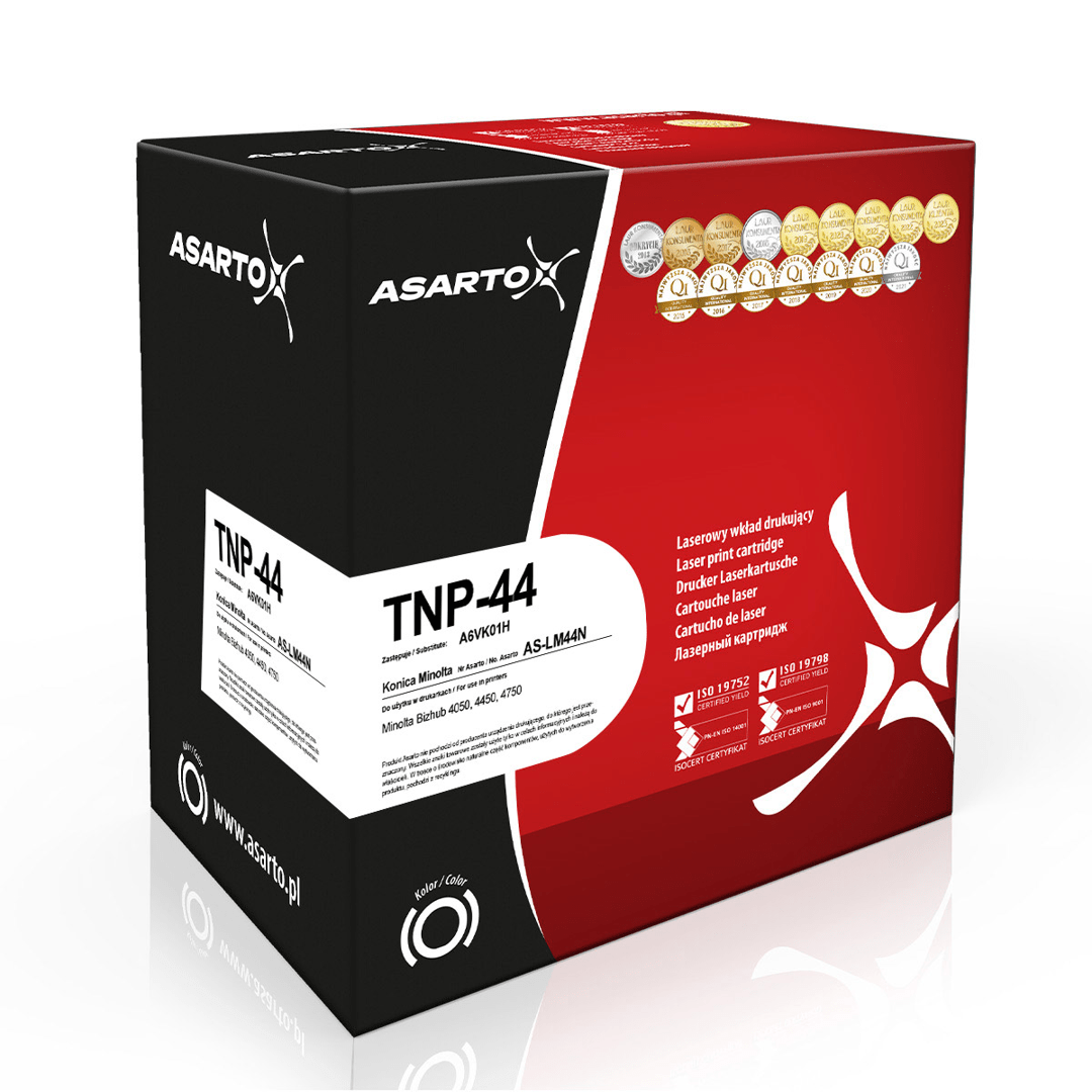 0104202669cd0aa772b82.png Toner Asarto do Konica-Minolta TNP44 | A6VK01H | 20000 str. | black - obrazek 1